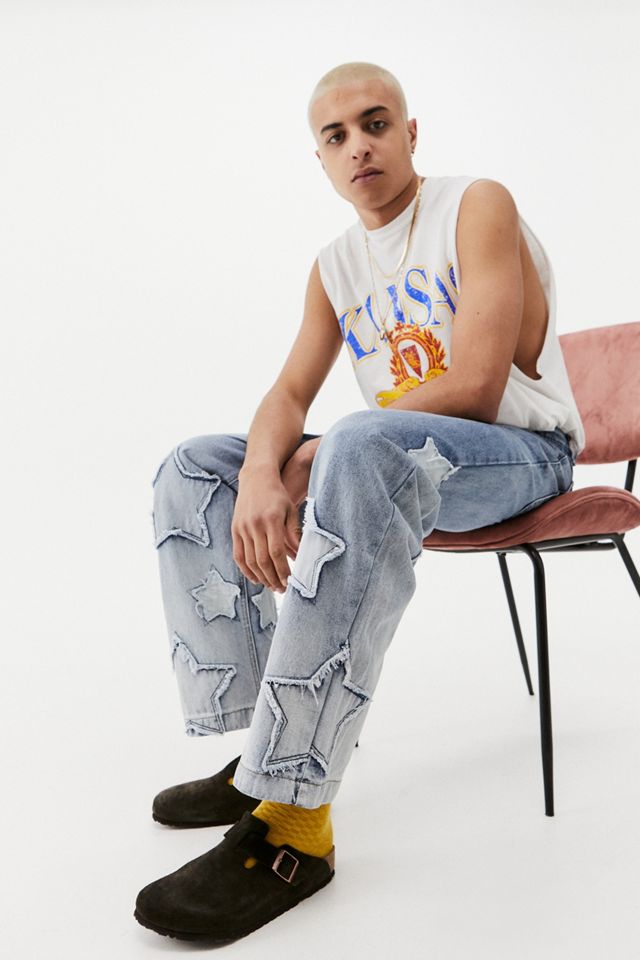 Jaded London Denim Patchworセットアップ 0222382100007_092_b