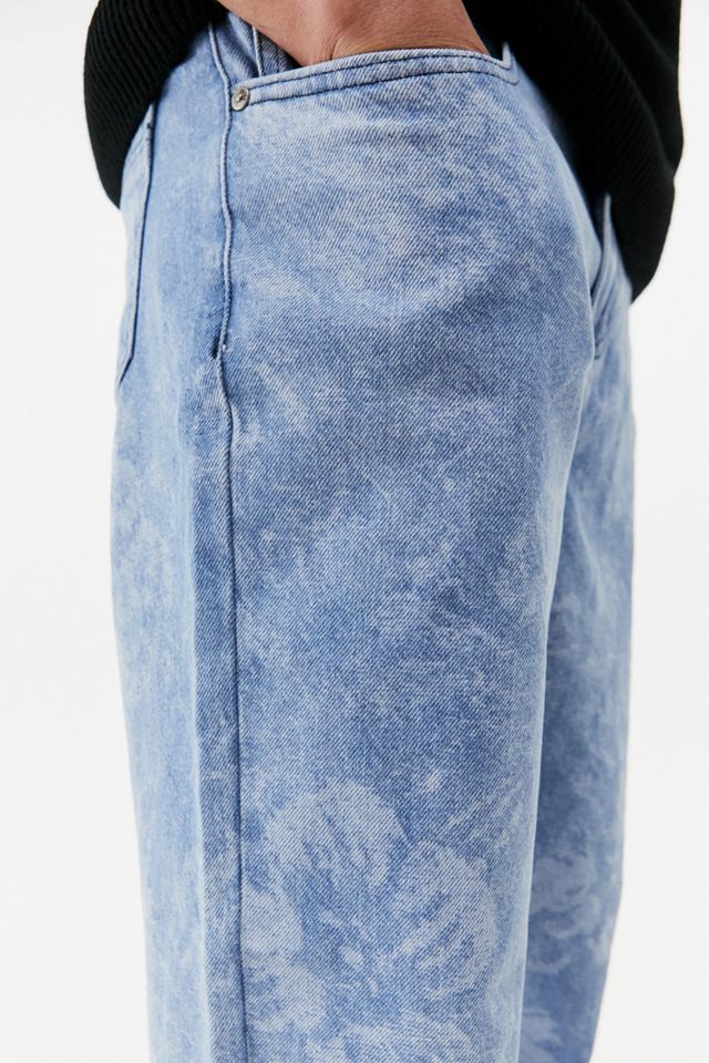 Jaded London Floral Washed Skater Jeans | Urban Outfitters UK