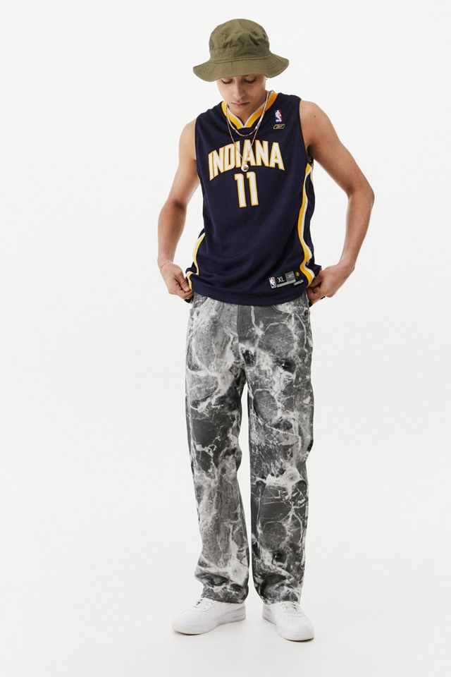 Jaded London – Oversized-Jeans in Grau mit Marmorprint  #2