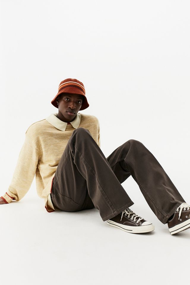 Jaded London Brown Flare Trousers #1