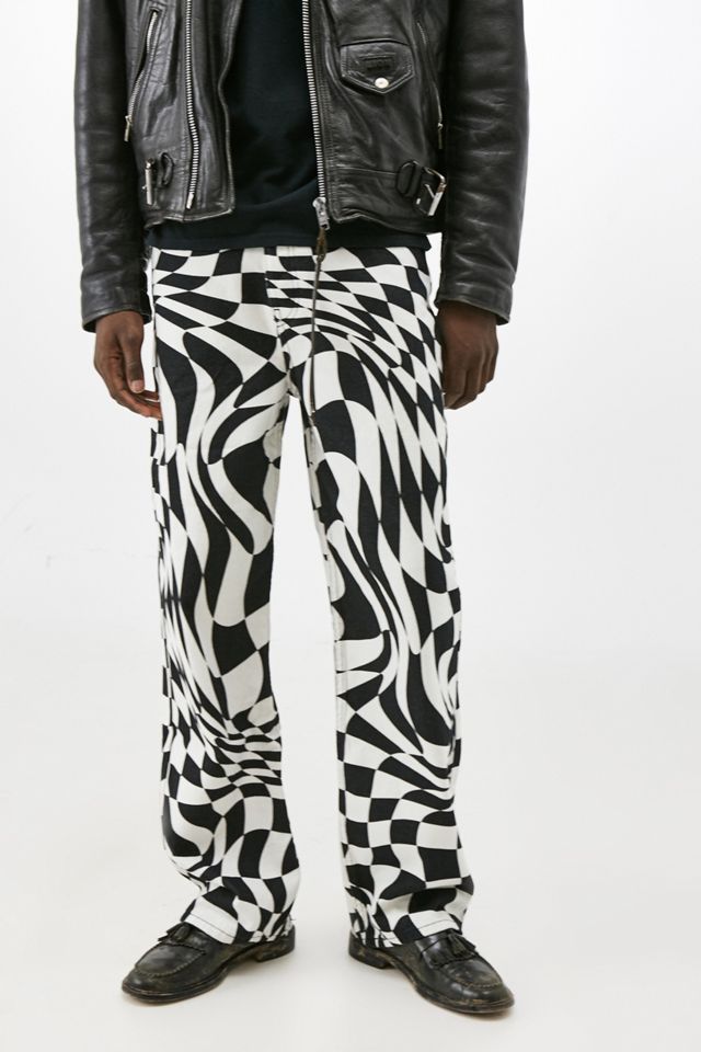 Jaded London Check Mate Relaxed Jeans Urban Outfitters UK