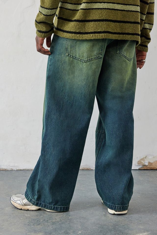 Jaded London – Jeans „Colossus" in Blau mit Färbung #2