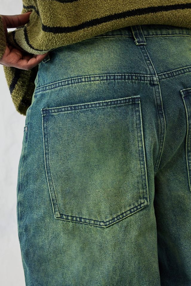 Jaded London – Jeans „Colossus" in Blau mit Färbung #3