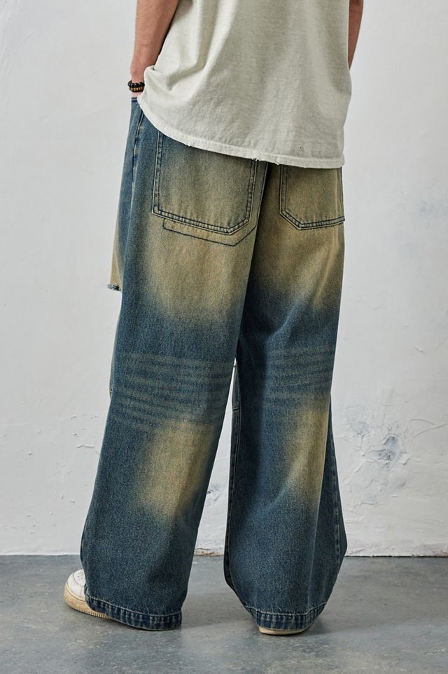 Jaded London Jeans Colosso Busted Blu Colorato #2