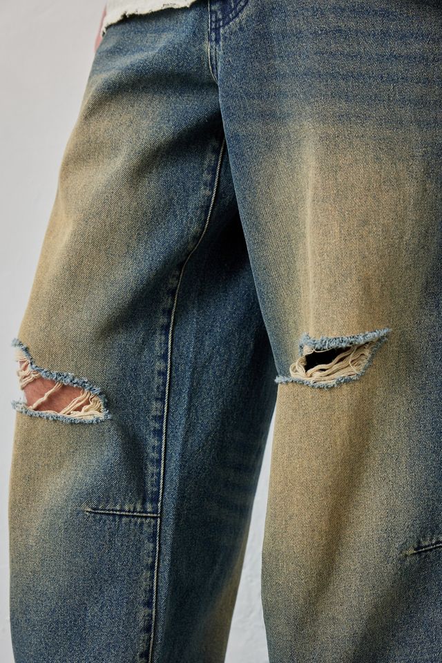 Jaded London Jeans Colosso Busted Blu Colorato #3