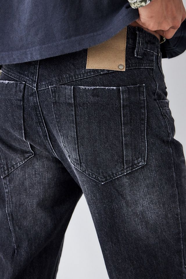 Jaded London Washed Black Reed Jeans | Urban Outfitters UK
