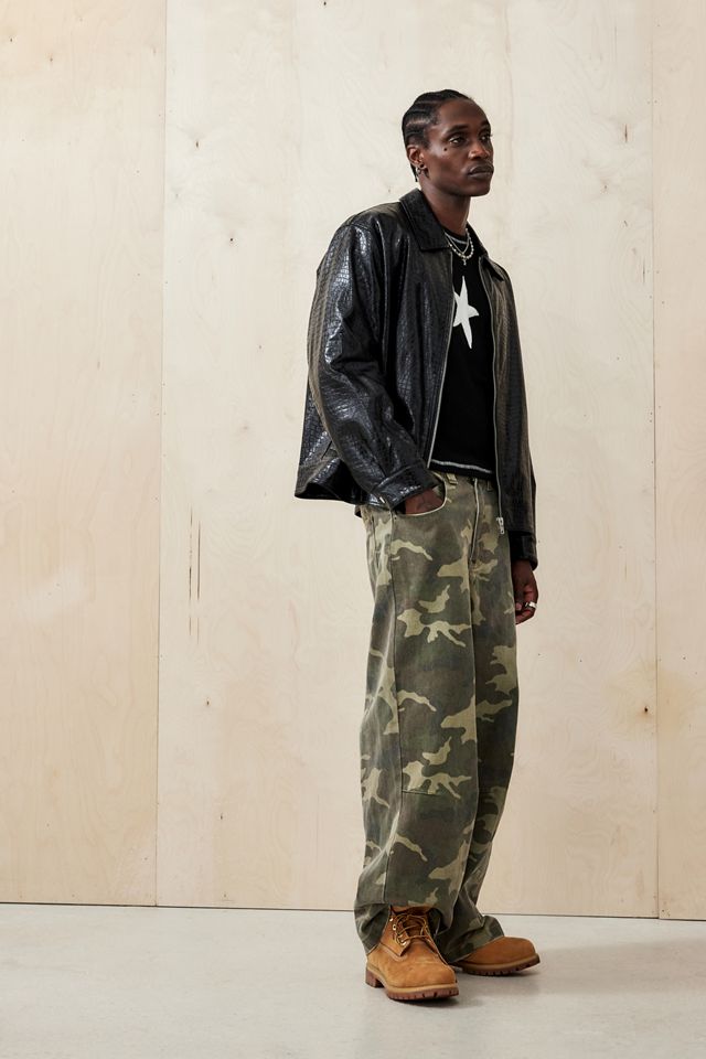 Jaded London Camo Colossus Jeans | Urban Outfitters UK