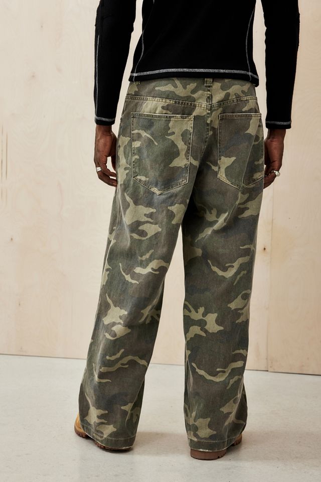 Jaded London Camo Colossus Jeans | Urban Outfitters UK