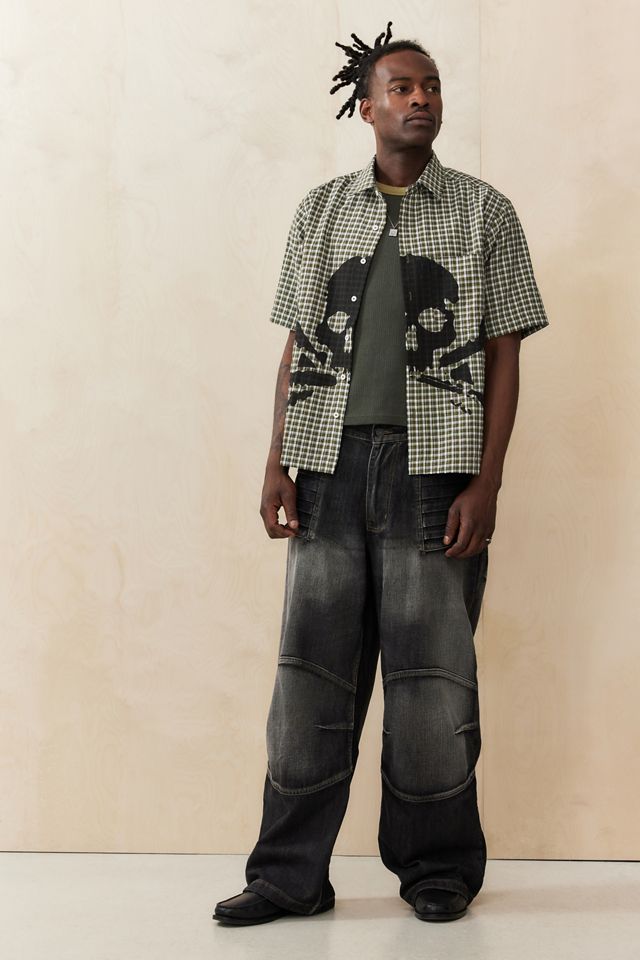Jaded London Black Moto Colossus Jeans #1