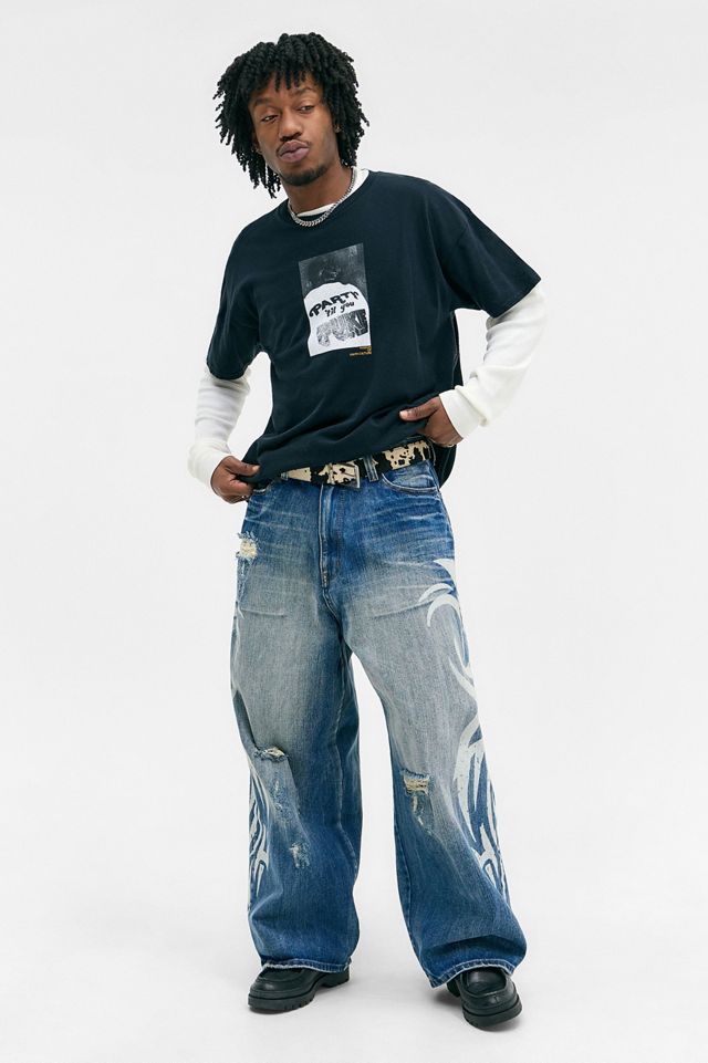 Jeans Jaded London Colossus Blade Lavaggio Chiaro #1