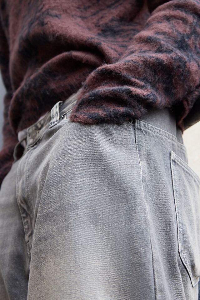 Jaded London Grey Wash XL Colossus Jeans | Urban Outfitters UK