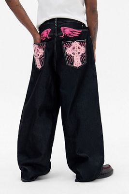 Shop Light Wash Colossus Jeans | Jaded London | Clothing