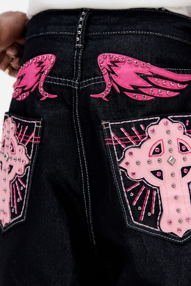 Jaded London Sapphire XL Colossus Jeans | Urban Outfitters UK