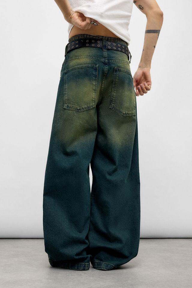 パンツ Jaded London Sandblast ColossusFit Jeans Jaded London Sandblast Blue Wash Colossus Jeans | Urban Outfitters UK