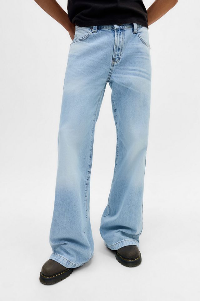 関税送料込【JADED LONDON】Blaze Flare Jeans Shop Black Crease Blaze Jeans | Jaded London | Clothing