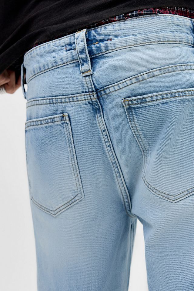 Jaded London Kenny Blue Washed Blaze Flare Jeans #3