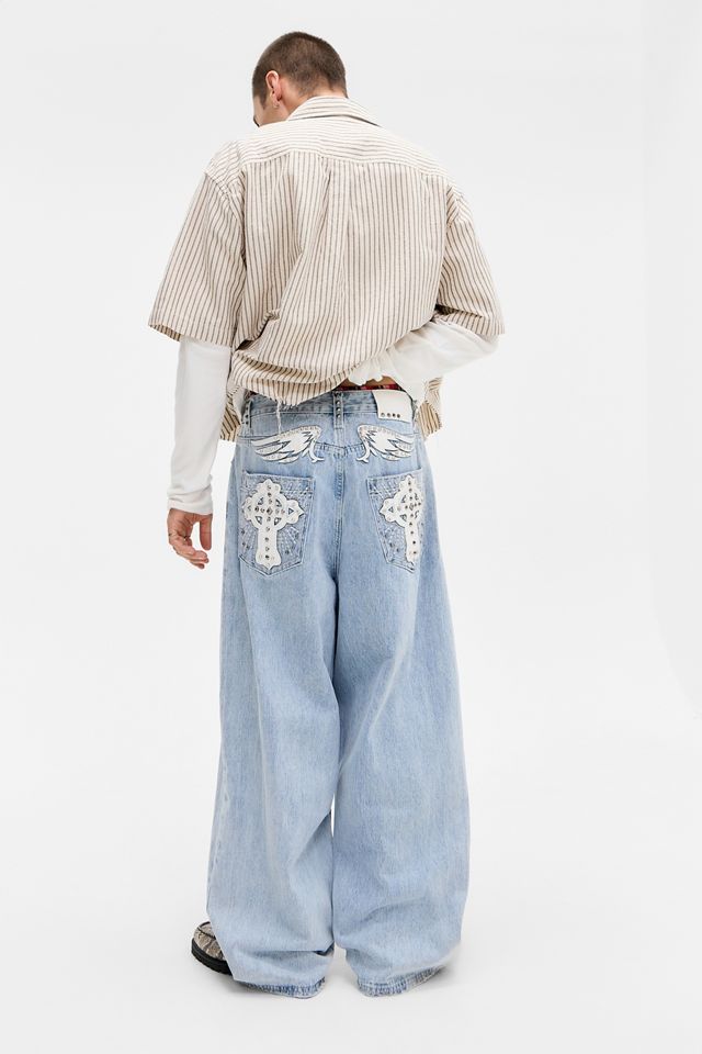 Jaded London Blau Saphir XL Koloss Jeans #3
