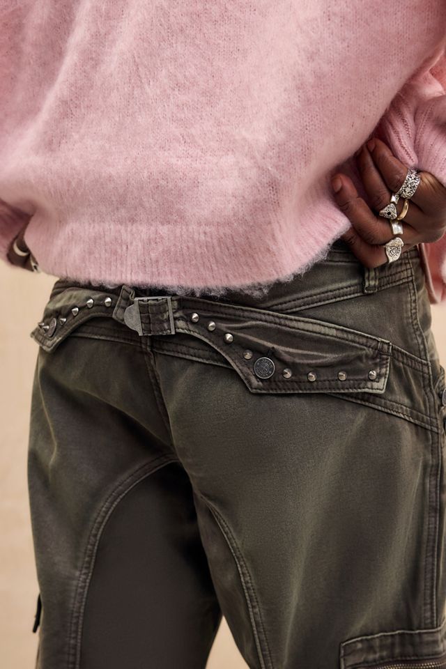 Jaded London Khaki Verblasste Trooper Cargohose #2
