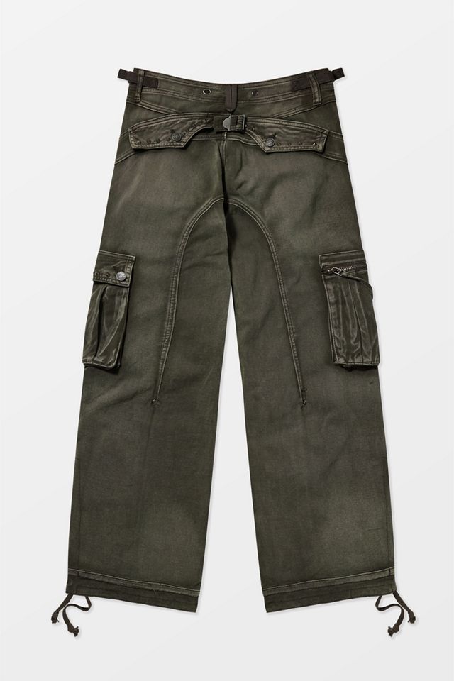 Jaded London Khaki Verblasste Trooper Cargohose #7