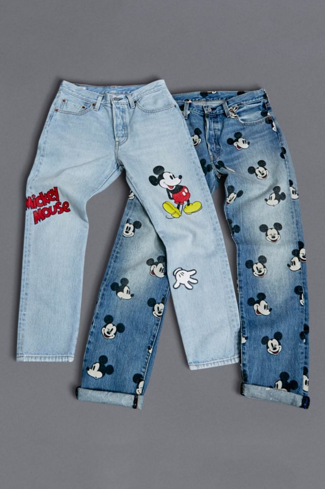 Levis 501 mickey mouse hot sale