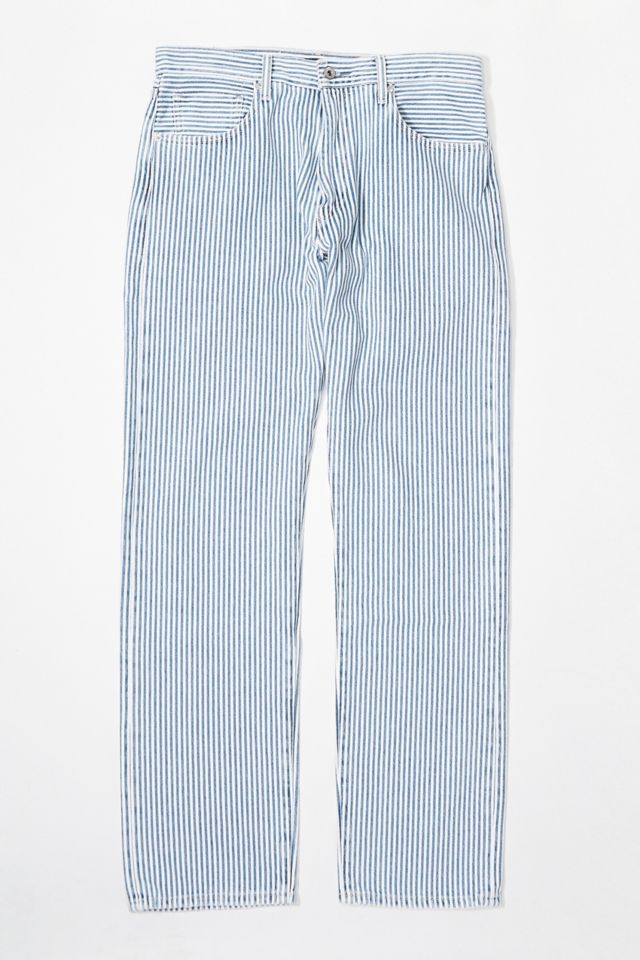 Levis striped jeans sale