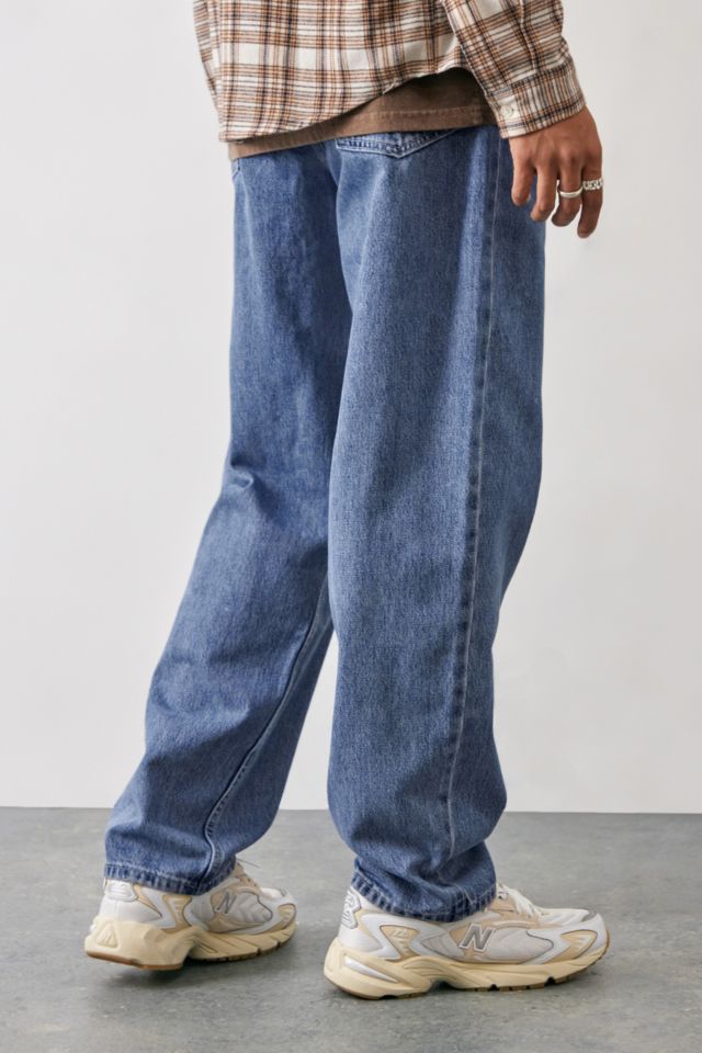 Levi's Medium Indigo Silver Tab Loose Jeans | Urban Outfitters UK