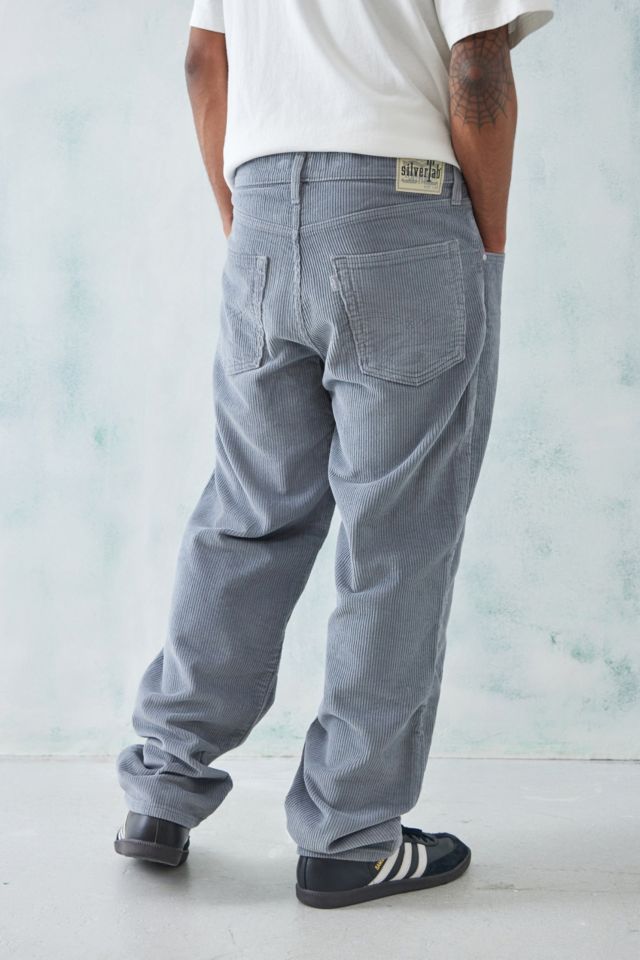 Levi's Grey Silvertab Loose Corduroy Jeans