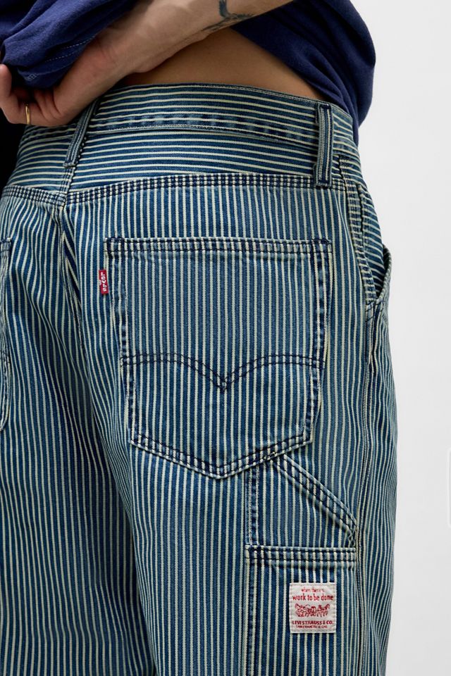 Levi's Stripe 568 Loose Straight Carpenter Jeans #2
