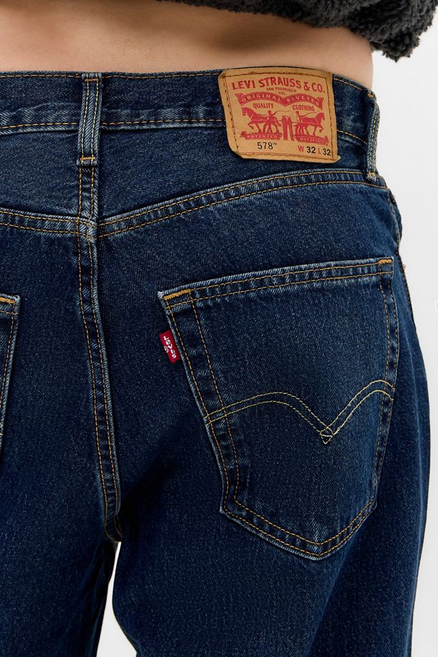 Jeans Holgados 578 Enjuagados Levi's #1