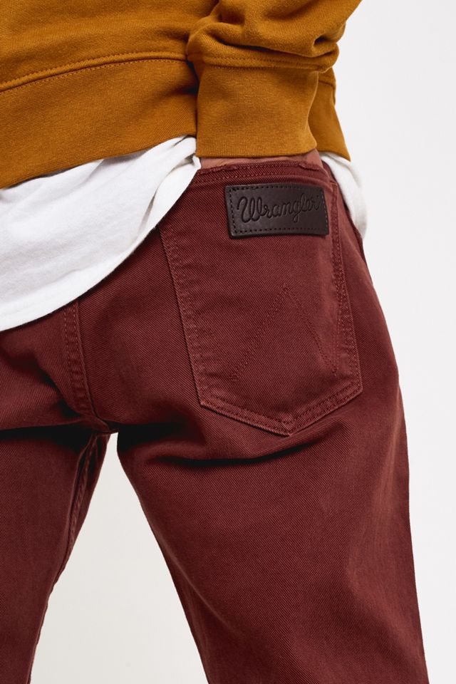 Wrangler Greensboro Borgogna Regular Fit Jeans #1