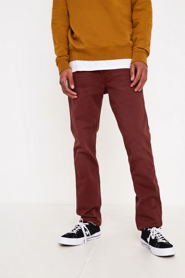 Wrangler Greensboro Borgogna Regular Fit Jeans #2