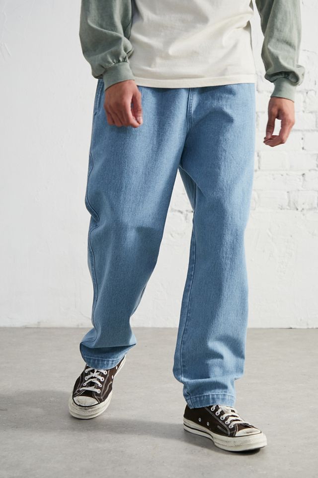Santa Cruz Stone Wash Denim Local Drawstring Pants