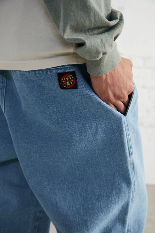 Santa Cruz Stone Wash Denim Local Drawstring Pants #3