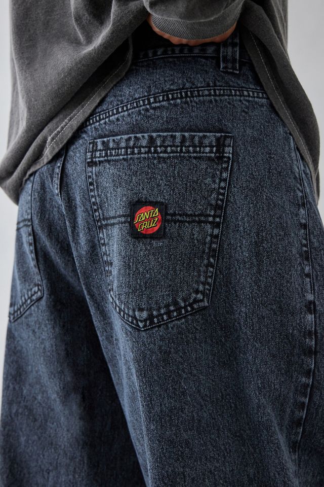 Santa Cruz UO Exclusive Black Tint Big Pant Jeans #3