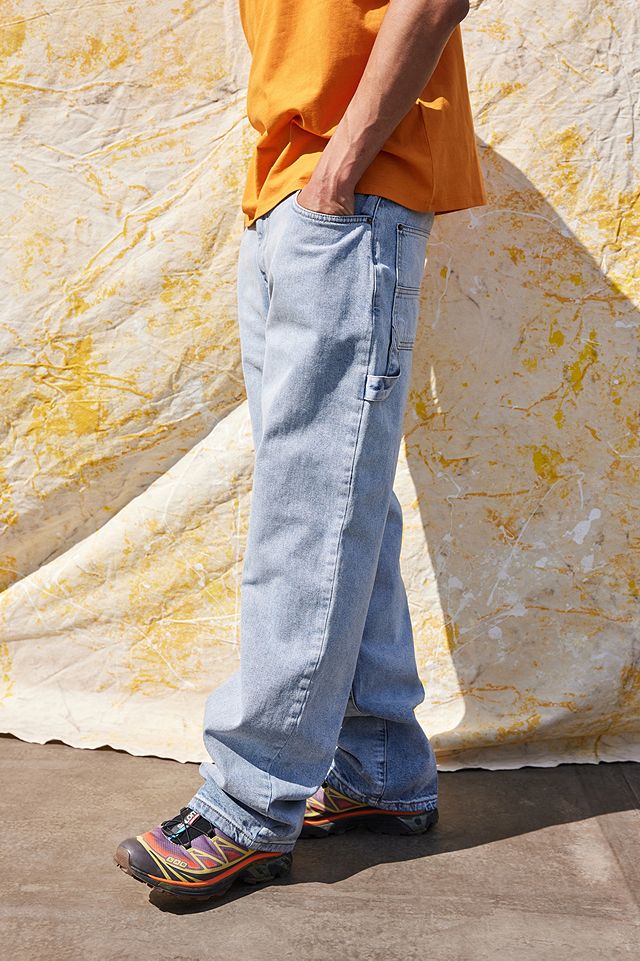 GUESS UO Exclusive Light Wash Lou Carpenter Jeans | Urban Outfitters UK
