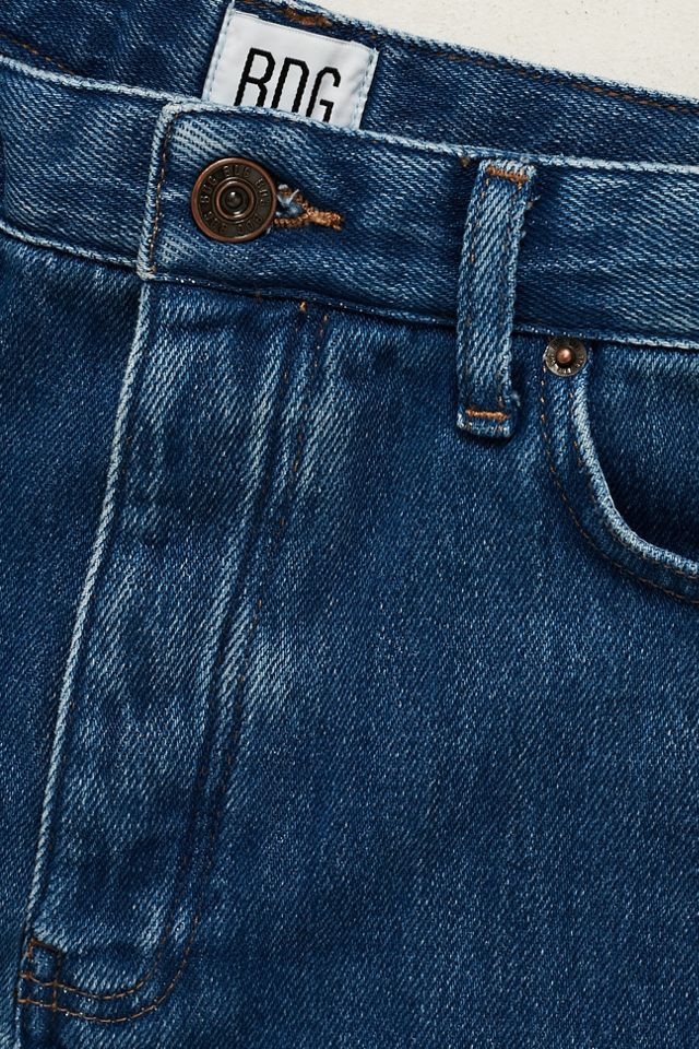 BDG Flynn ‘90s Straight Leg Classic Blue Jeans #5