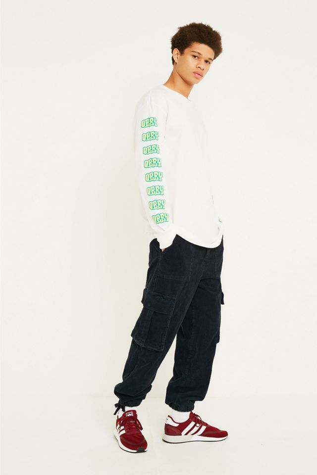 BDG Corduroy Straight Leg Cargo Trousers #1