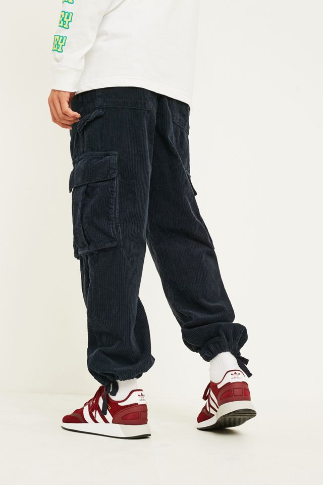 BDG Corduroy Straight Leg Cargo Trousers #3