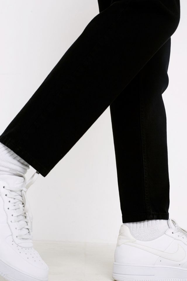 Loom Solid Black Dad Jeans  #3