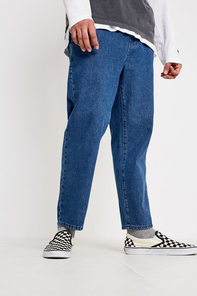 iets frans... Pantalon de Pyjama en Denim Délavé Moyen #1