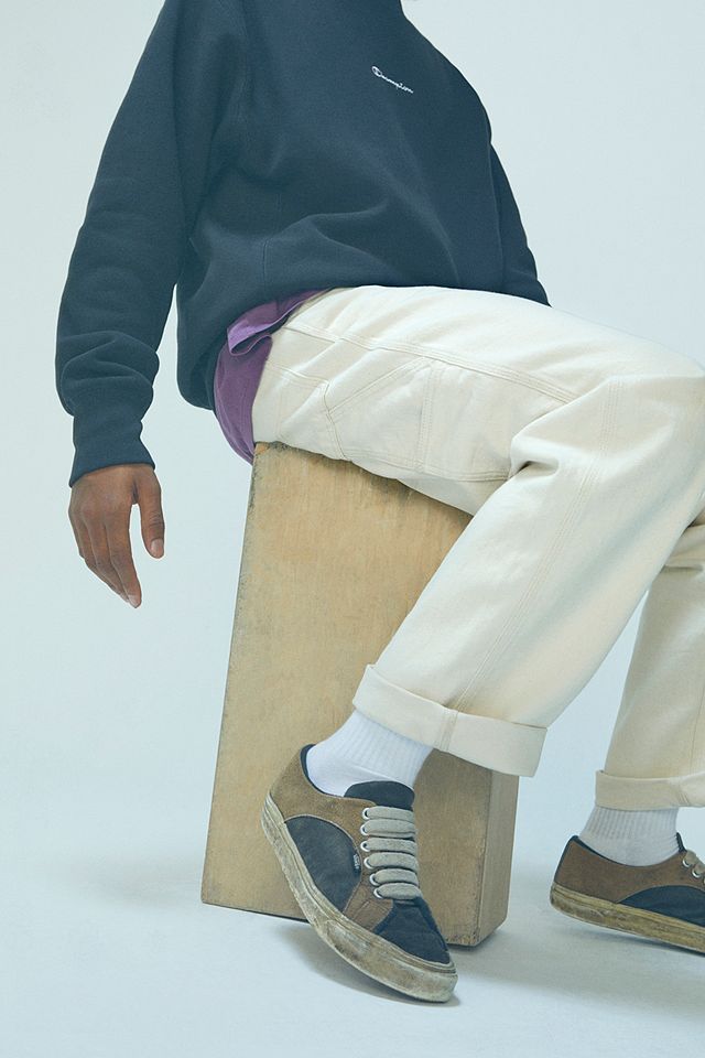 BDG Ecru Carpenter Jeans | Urban Outfitters UK