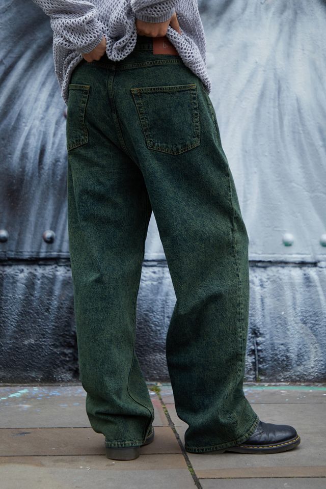 Jeans Jack Délavage Acide Vert BDG #2