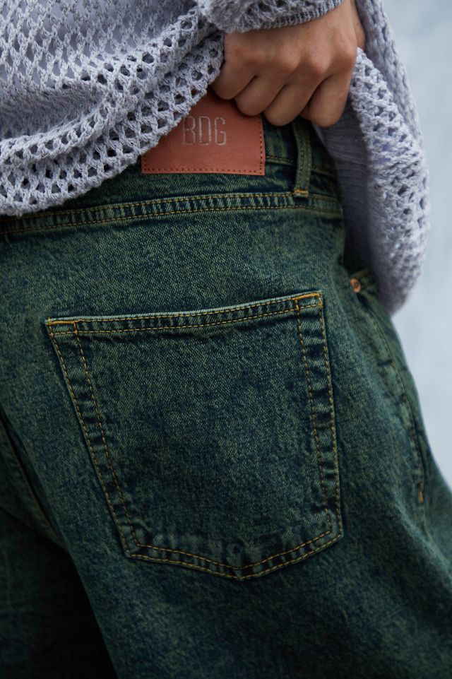 Jeans Jack Délavage Acide Vert BDG #3