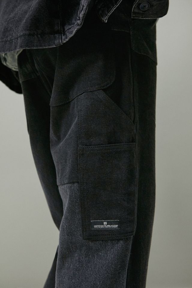 Pantaloni da Carpentiere Patchwork Neri BDG #3