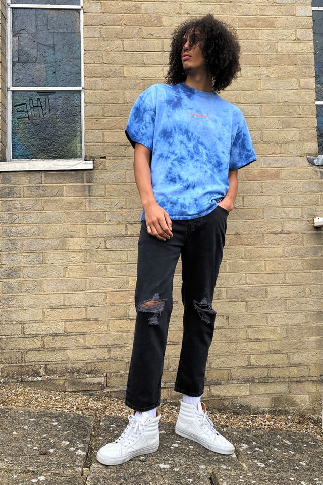 BDG Black Ripped Dad Jeans #1