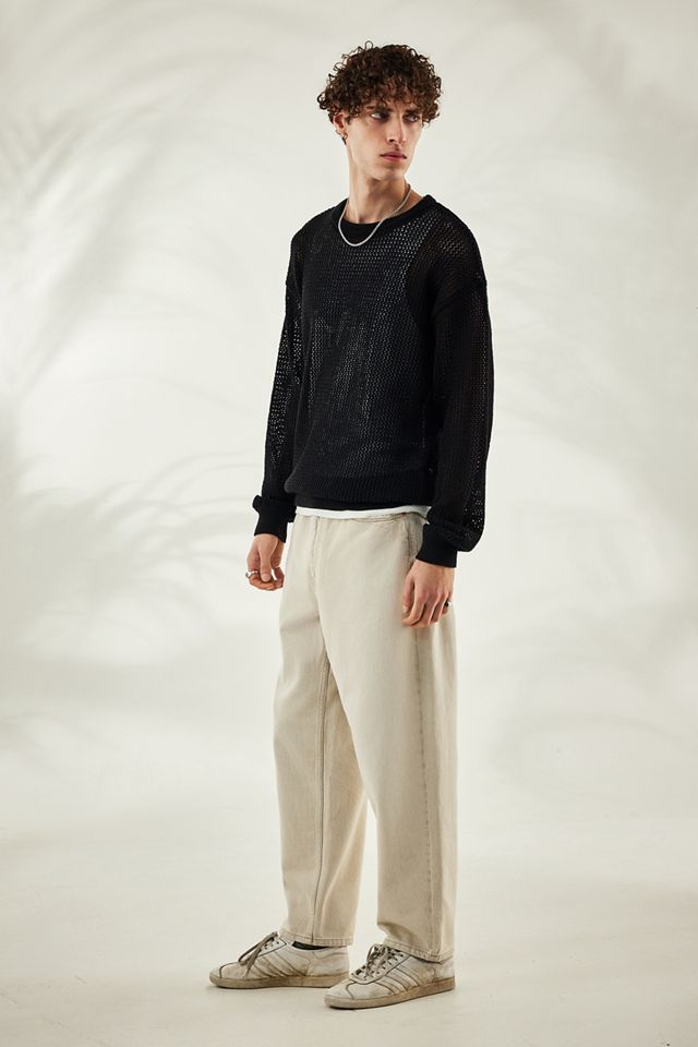 BDG Ecru Bow Jeans #2
