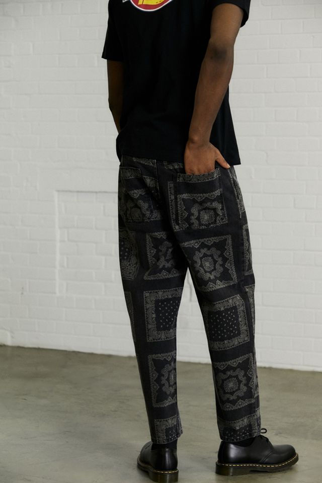 BDG Laser Print Bandana Bow Jeans #2