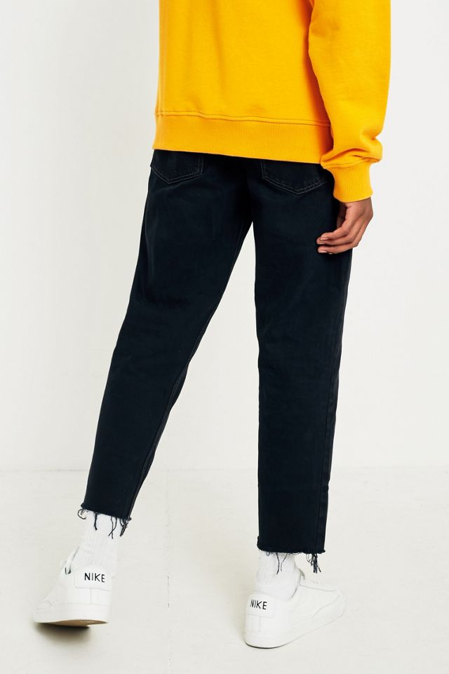 BDG Jules Authentic Overdyed Black Cropped Jeans #4