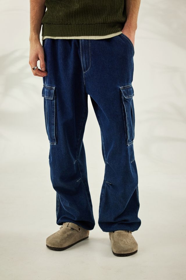 BDG Rinse Denim Cargo Trousers | Urban Outfitters UK