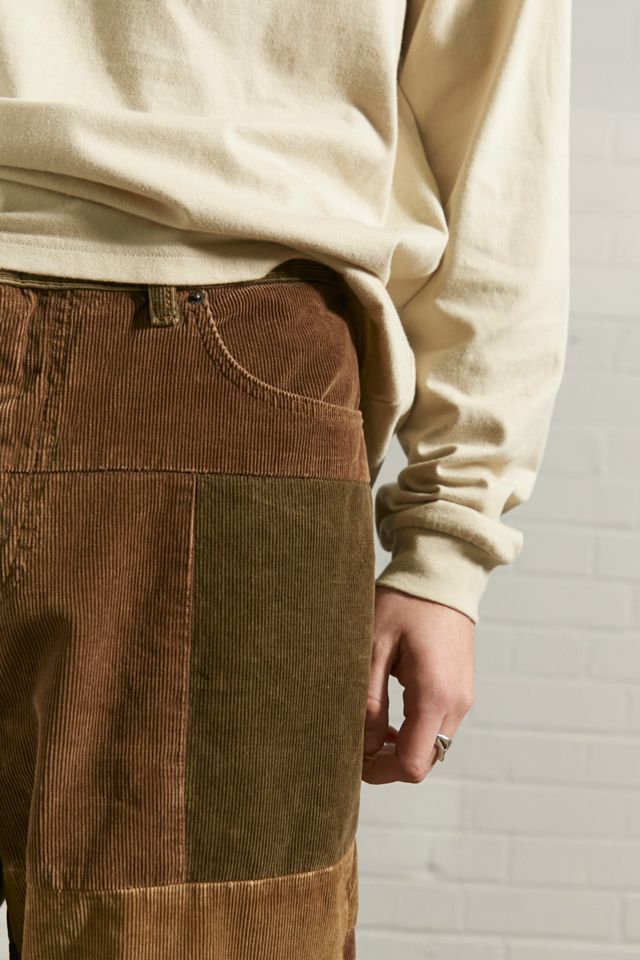 BDG Brown Patchwork Corduroy Jack Jeans #1